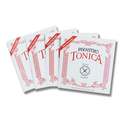 德国进口Pirastro托尼卡TONICA小提琴琴弦尼龙演奏级g/d/a/44单弦