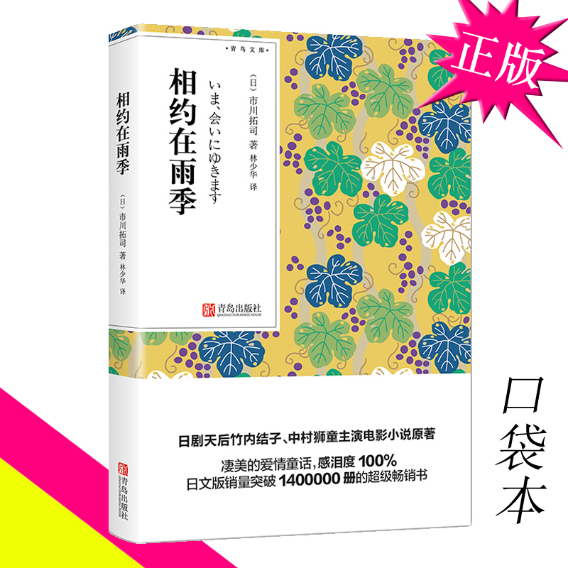 【口袋书】正版相约在雨季市川拓司小说林少华译日本文学作品集名家名译文学名著书经典原著外国读物青鸟文库QD