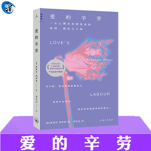 现货正版 爱的辛劳 一名心理咨询师见证的欲望创伤与人间 纪实心理随笔书 十几个精神分析咨询案例 理想国
