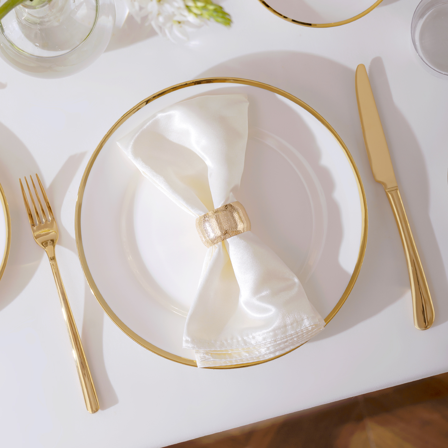 欧式金边牛排刀叉盘子套装西餐盘早餐网红餐具家用餐盘创意盘碟