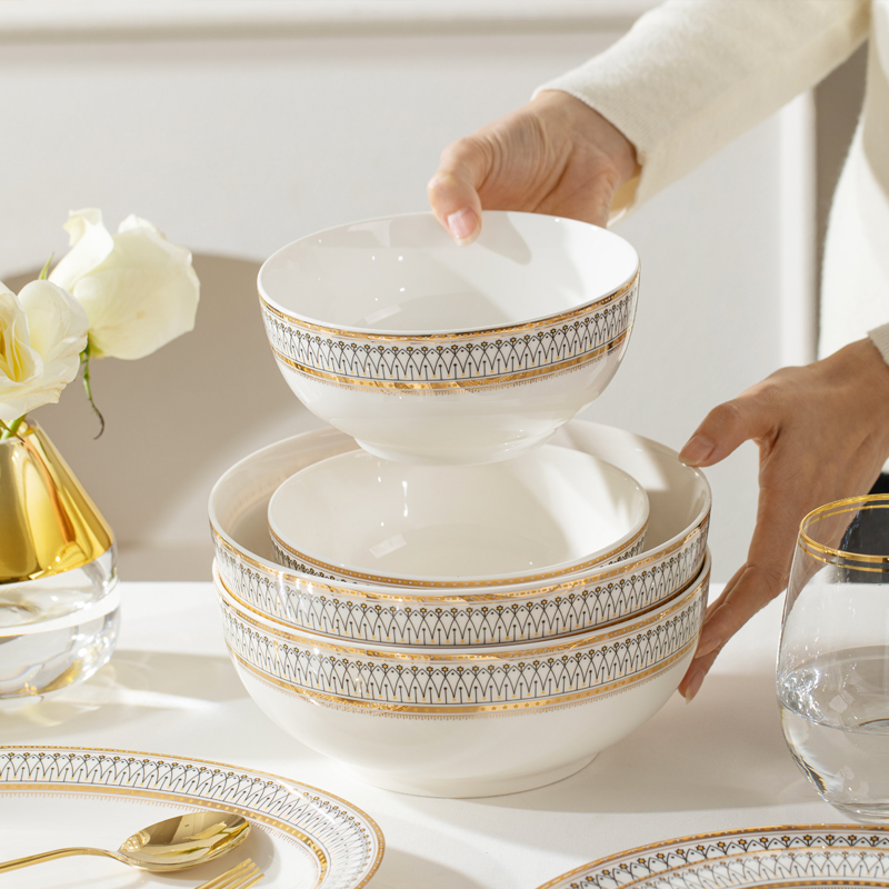 碗碟套装欧式西餐盘餐具陶瓷