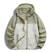 夏季 超轻薄防晒衣夹克外套男户外休闲皮肤风衣防晒服青年外穿上衣