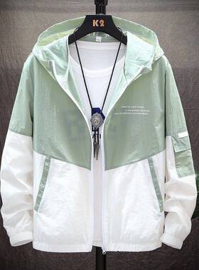 夏季休闲超薄透气防晒衣男