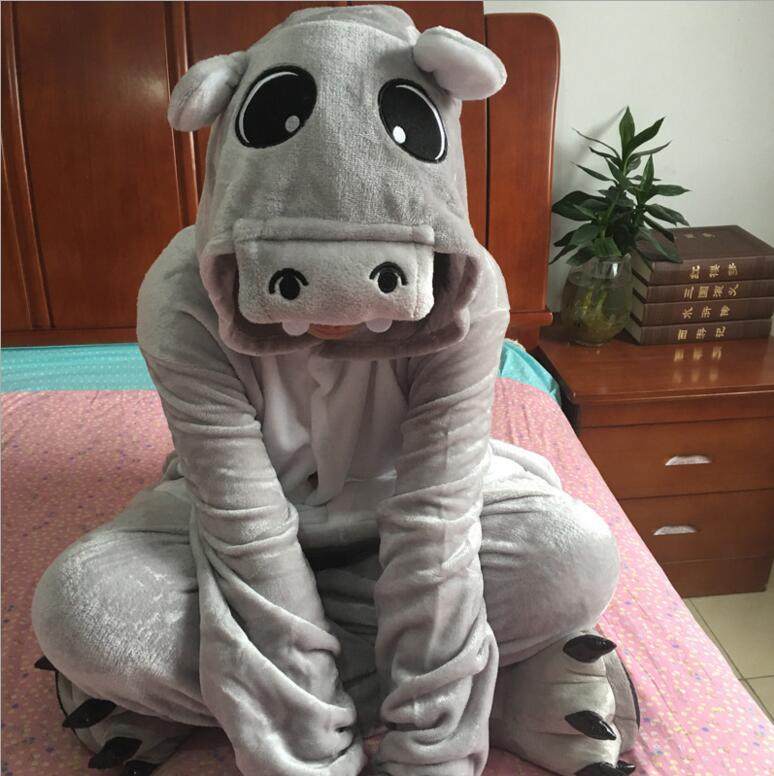 加厚卡通动漫珊瑚绒演出连体睡衣