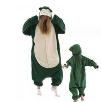 Kabi Beast cartoon one-piece pajamas couple cosplay anime male and female Halloween costumes children plus-size fat guys thumbnail 2