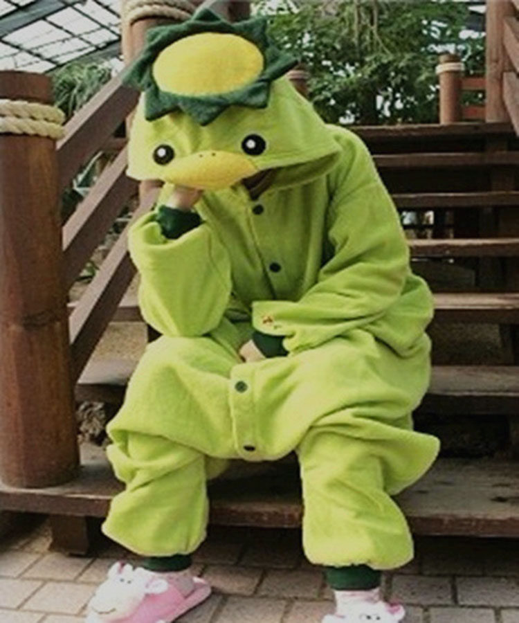 原单河童动漫kigurumi连体睡衣
