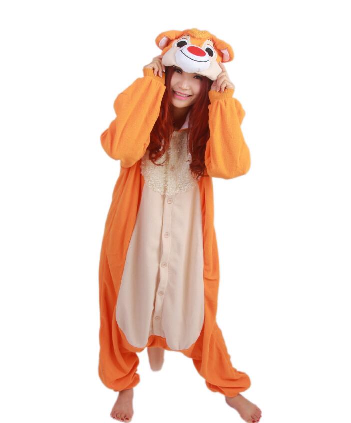 ONESIE松鼠卡通动物连体睡衣