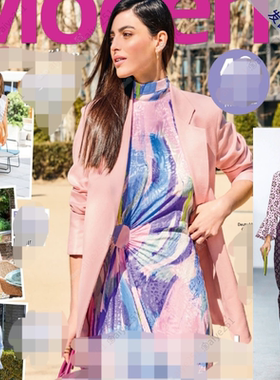 德文 40款DianModen西班牙手作裁剪 女装 大码女装 童装 A4纸样图