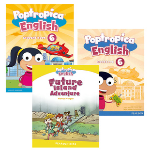 赠送电子版 ODI 原版 新版 请购买后联系客服获取 音频资源 第6级别学生套装 English 进口主流英语教材Poptropica 包邮