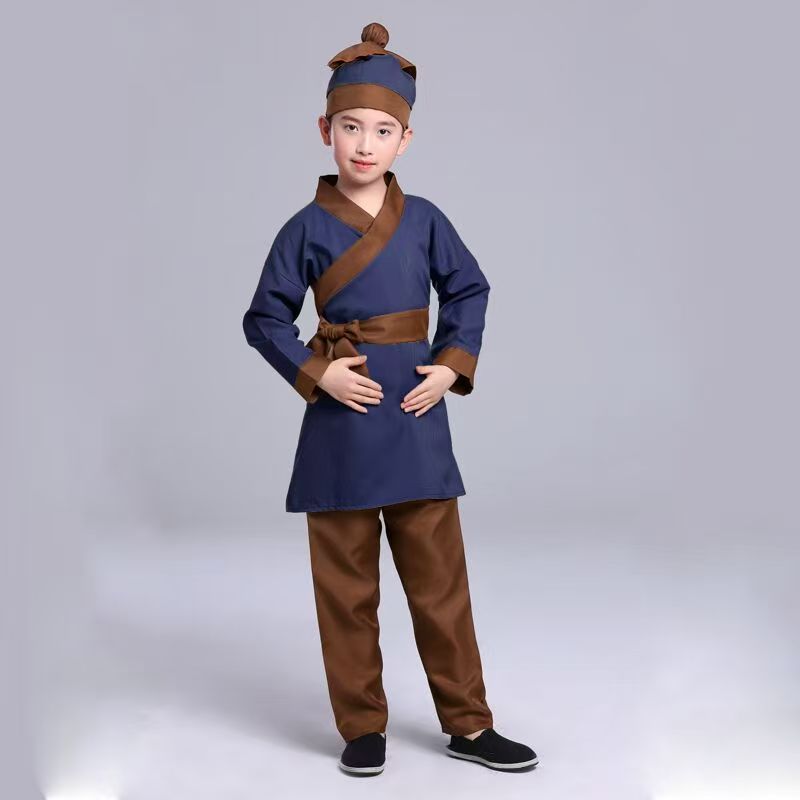 新款儿童复古风古代角色扮演服饰