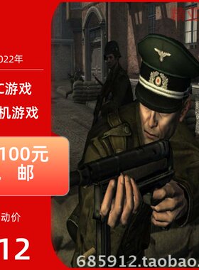 PC游戏动作射击系列重返德军总部完整英语版