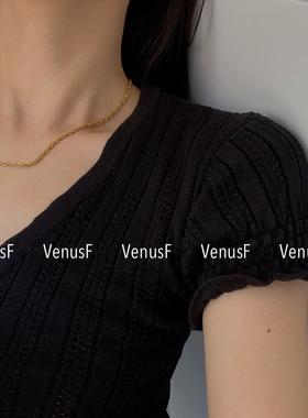 ins博主同款搭配能手金锁骨链