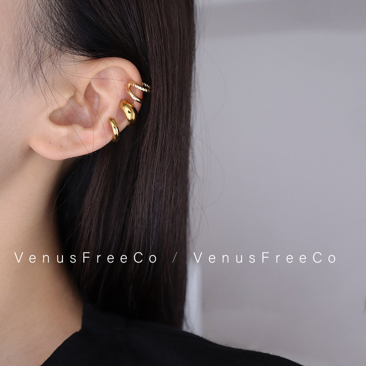 VenusFreeCo耳夹欧美简约