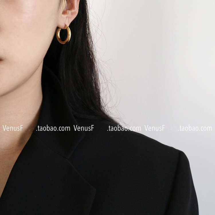 耳环金色欧美欧美耳环Ins