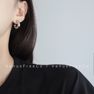 定制Mini小号加粗 不褪色金银两色耳圈耳环耳扣欧美韩国简约日常