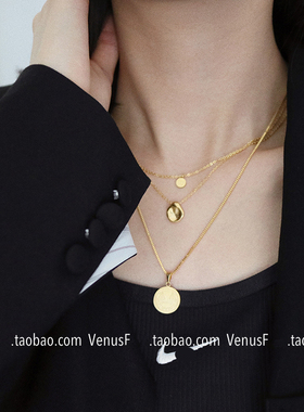 3条选重磅独家！好色ins钱币项链