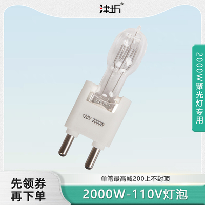 津圻100v2000w灯泡g38