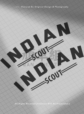 适用印第安 FTR 侦察兵 Scout Indian摩托车机身装饰贴纸反光贴花
