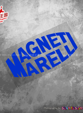 适用意大利 Magneti Marelli 马瑞利 汽车摩托车车贴防水反光贴花