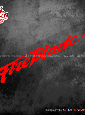 适用于本田火刃Fireblade CBR1000RR CBR600RR CBR650R反光贴纸