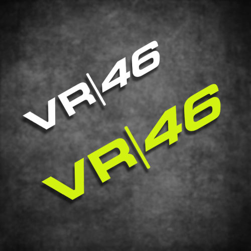 云创车贴机车摩托车改装motoGP赛道VR46罗西个性装饰贴防水反光贴