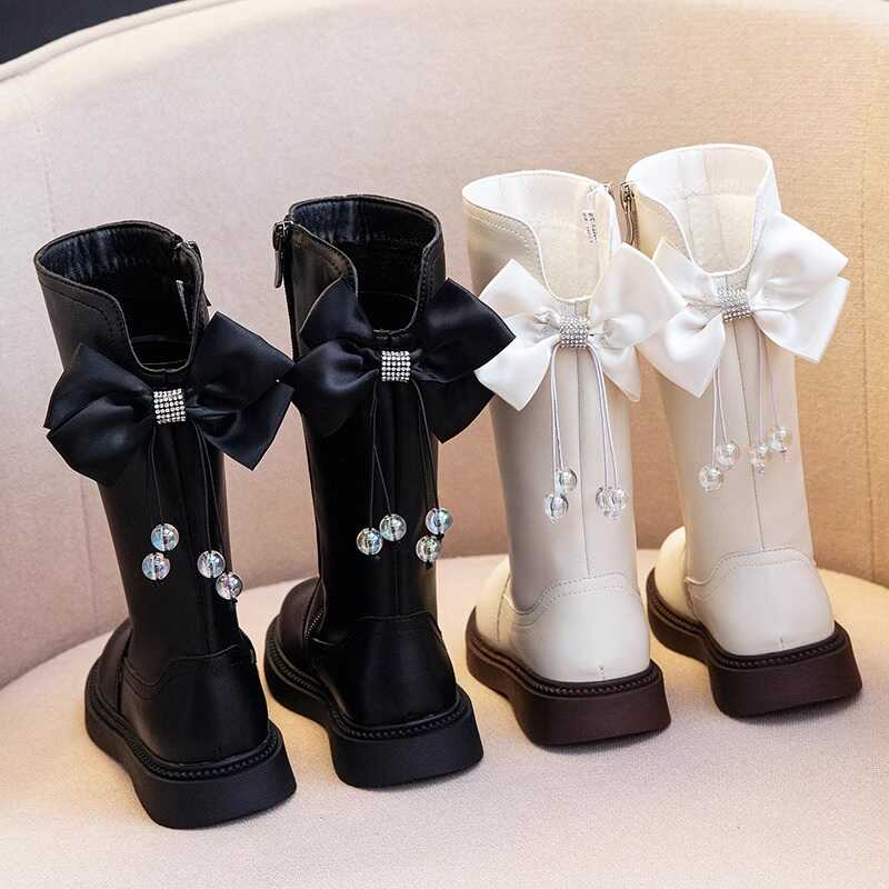 马丁靴春秋新款加绒儿童韩版单靴