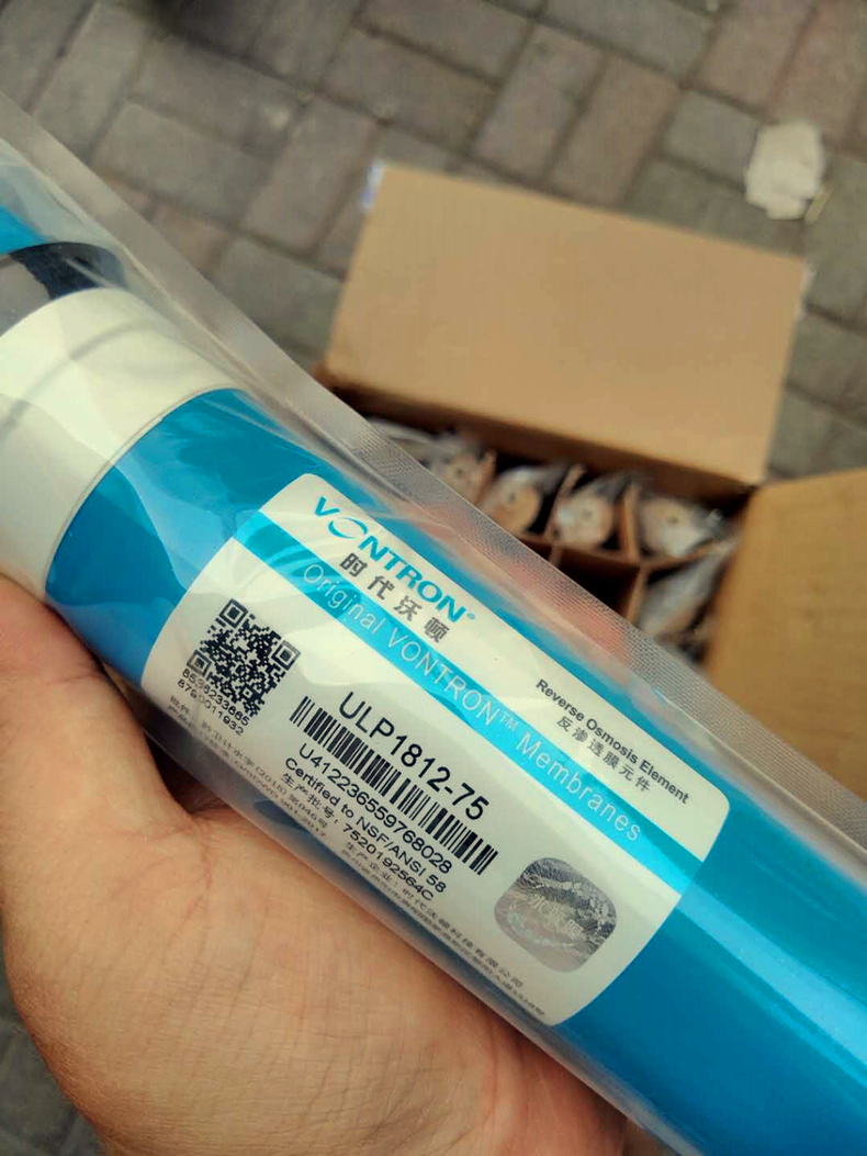 格美汇通RO膜50G75G100G400G家用直饮纯水机反渗透净水器RO膜滤芯