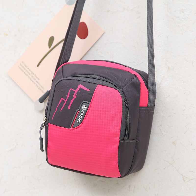 日韩手机迷你小包包新款时尚女斜跨mini牛津布女包手提斜挎帆布包