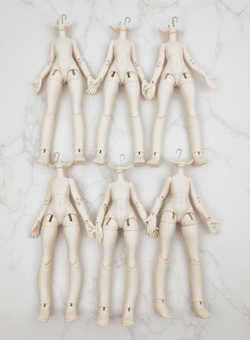 一万次出逃体BJD素体12分人偶关节可动盲盒手办正版