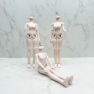 正版米甜3代素体运势小签灵8分bjd穿铝素体关节可动BJD娃娃手办