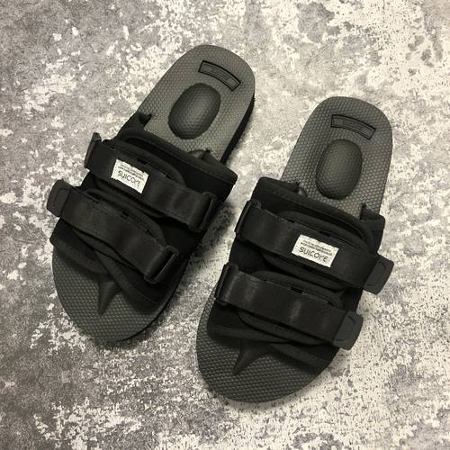 个性情侣夏青年陈冠希迷彩拖鞋男