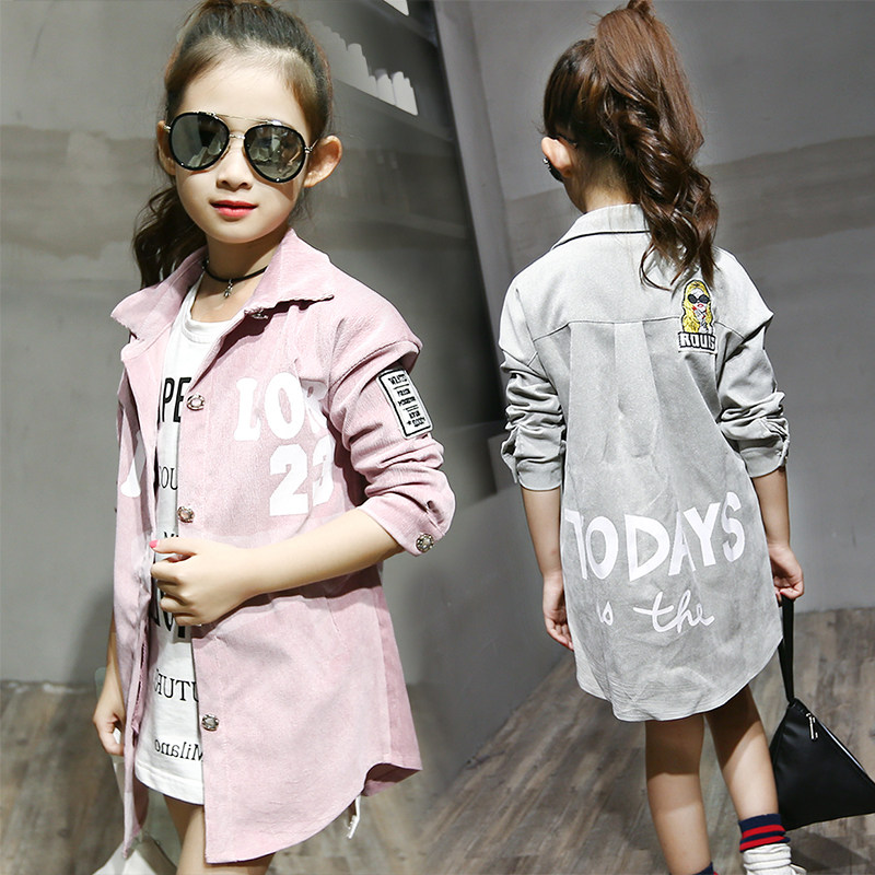 Chemise fille à manche longue - Ref 2085825 Image 1