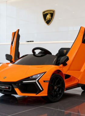 兰博基尼Revuelto婴儿童电动车四轮遥控汽车童车宝宝玩具车可坐人