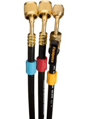 菲比斯 Fieldpiece HR3C 三件套低损耗阀门冷媒软管套装