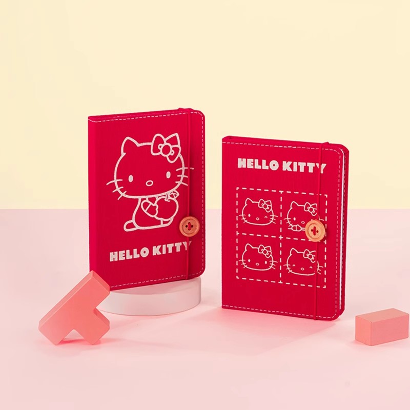 名创优品三丽鸥凯蒂猫布艺精装本