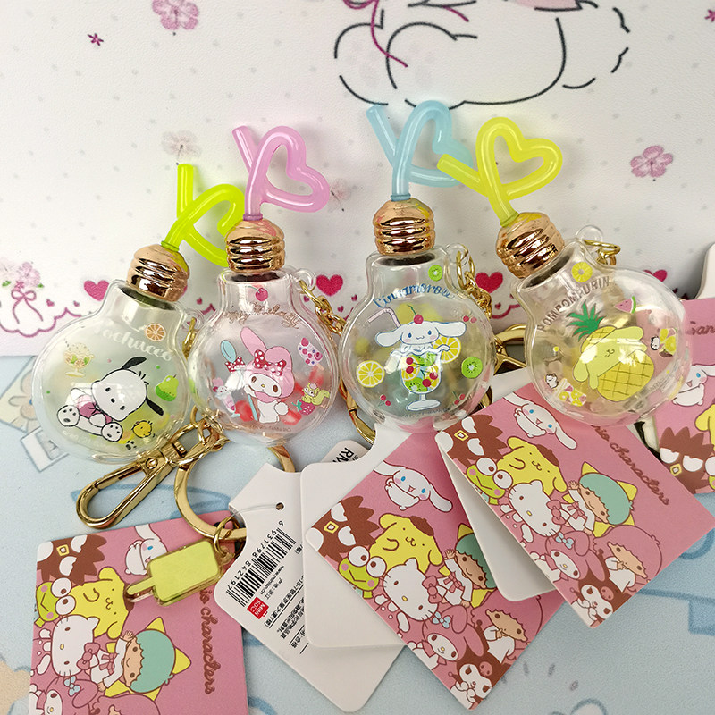 名创优品miniso三丽鸥钥匙扣挂件