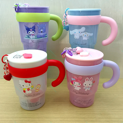 名创优品三丽鸥环球墩墩手握杯
