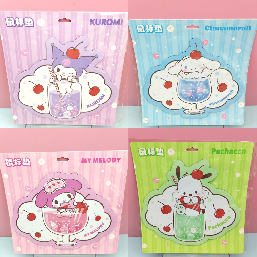 三丽鸥缤纷夏日鼠标垫名创优品