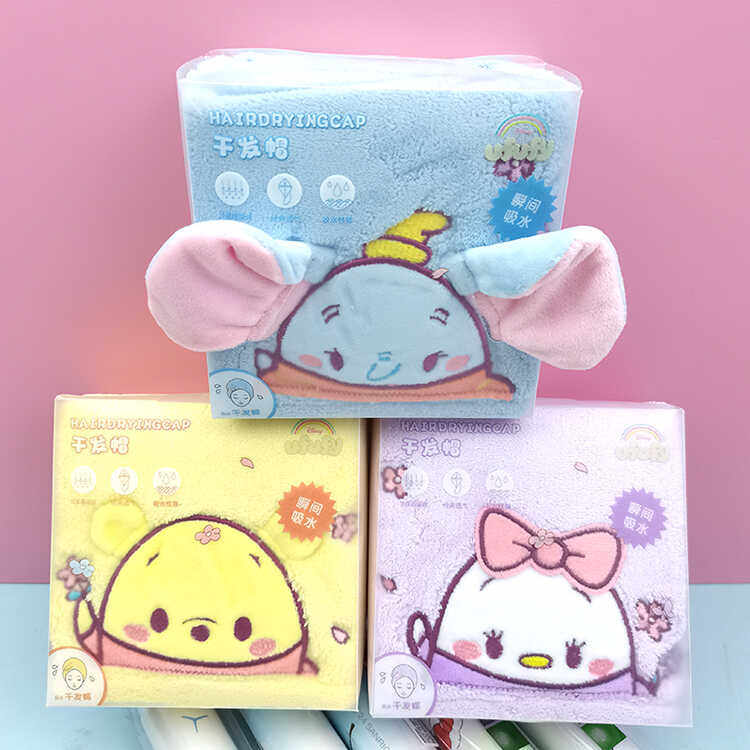 迪士尼有花花干发帽名创优品