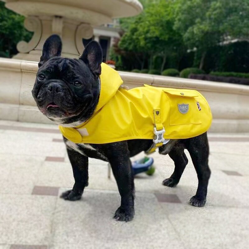 英国sydney&co狗雨衣四季通用防水中大型犬雨披柴犬柯基 英伦耐脏