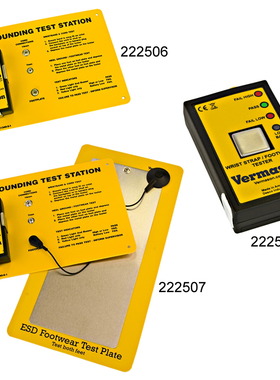 美国Desco 222504/222506/222507手腕带和工鞋接地测试仪