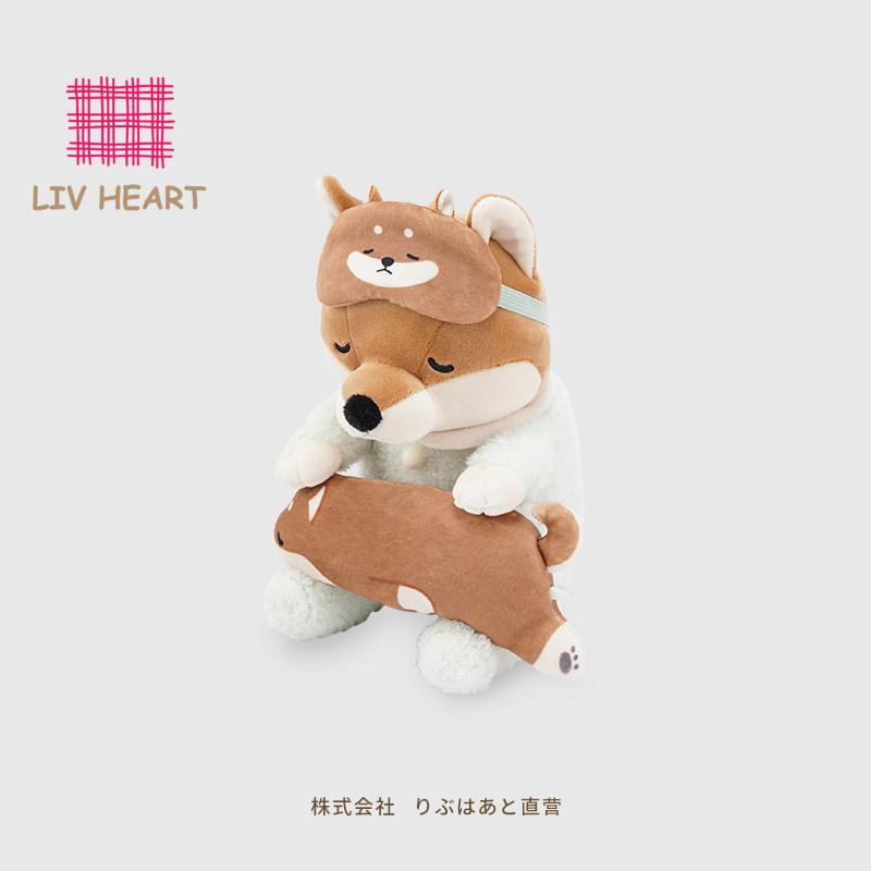 LIVHEART柴犬毛绒玩具玩偶