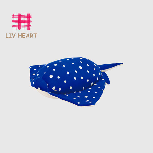 LIVHEART魔鬼鱼玩偶毛绒玩具