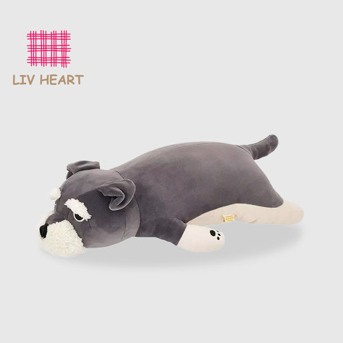 LIVHEART雪纳瑞玩偶睡觉抱枕