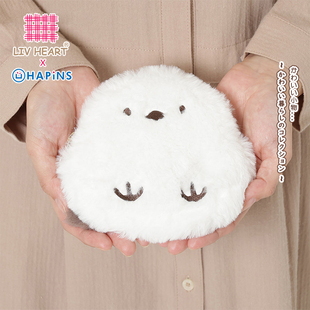 LIVHEART可爱山雀毛绒公仔包挂件书包挂饰零钱包耳机包钥匙扣