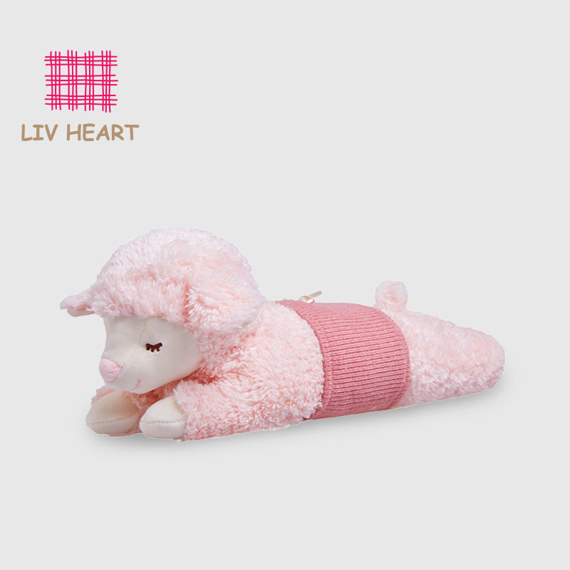 LIVHEART 丽芙羊日记 羊玩偶可拆毛绒热水袋注水暖宝宝暖水袋暖手