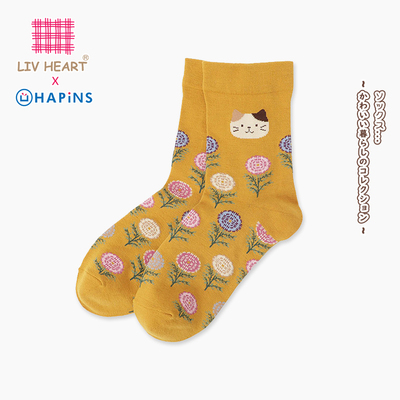 LIVHEART袜子女款中筒袜