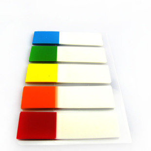 分类 归档贴 HOPAX 100张 N次贴 45mm 包 透明塑料指示标签