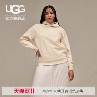 UGG秋季女士时尚舒适经典连帽衫休闲长袖运动衫外套卫衣 1158751