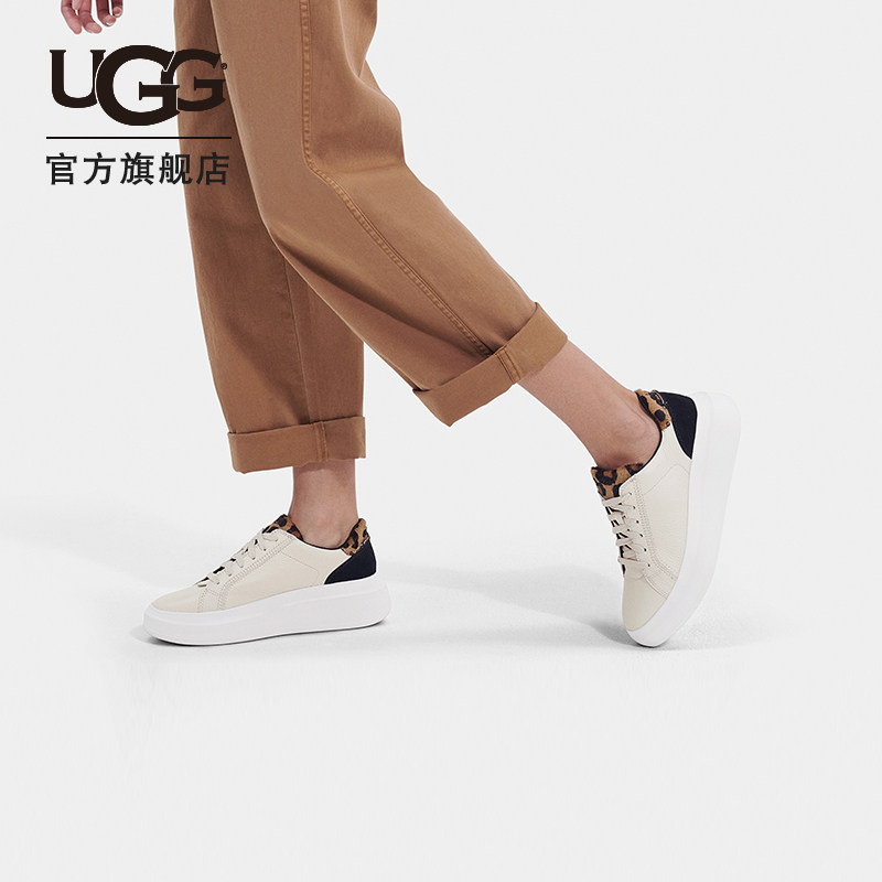 UGG2022秋季新款女士舒适厚底斑点系带款时尚运动休闲鞋 1130800
